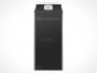 Empty 2L Carton Container template