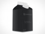 Empty 500mL Carton Container template