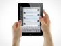 iPad 3 Multi-Touch Gestures Male Hands