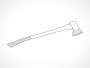 Fire Axe Vector EPS