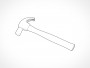 Carpenters Hammer Vector EPS