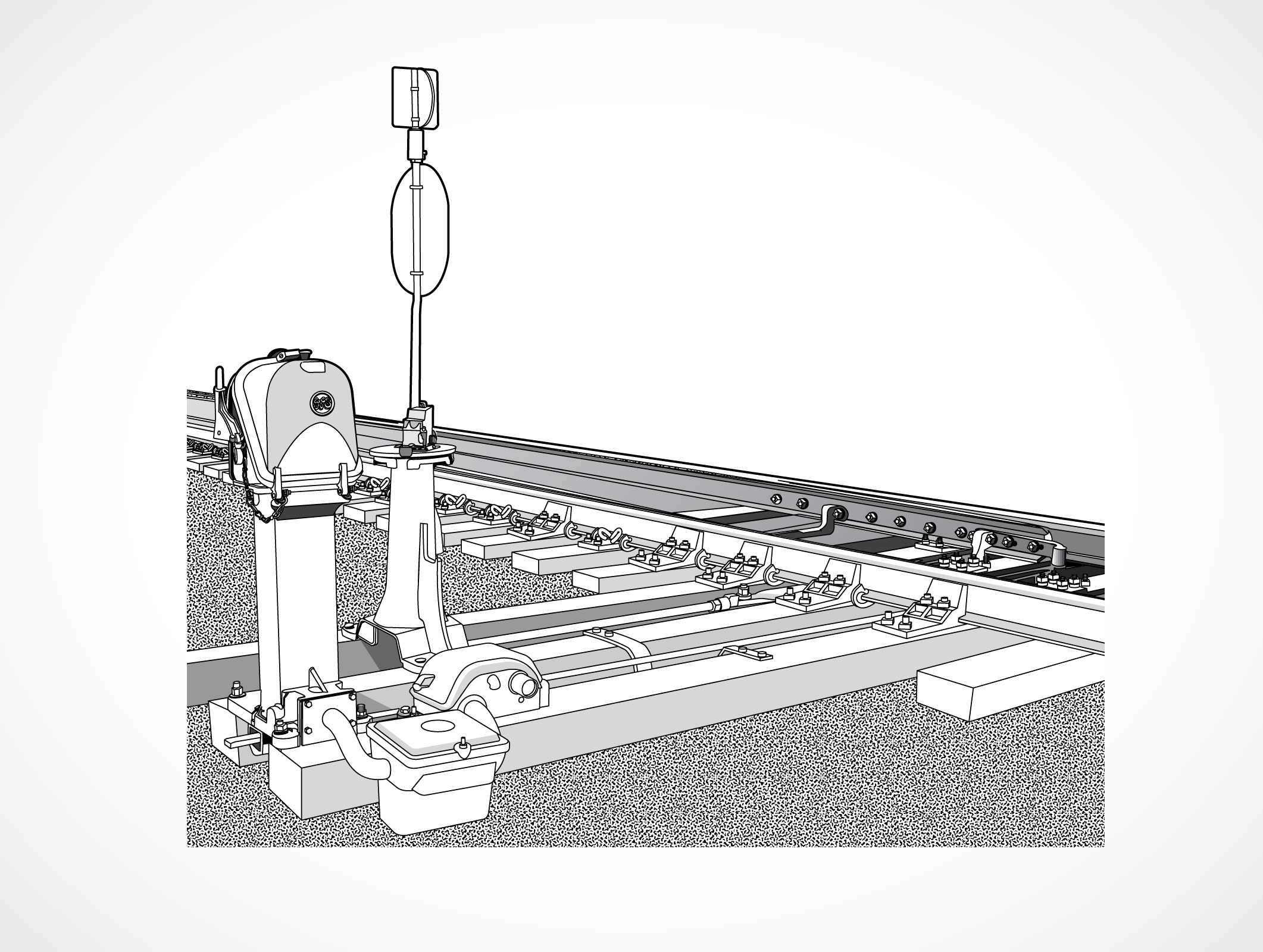 Switch Lock Mechanism Vector EPS