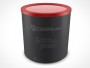 Canister Can Container PSD
