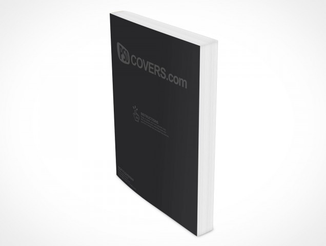 Softcover Handbook Paperback PSD eBook Cover Softcover Handbook Paperback PSD eBook Cover