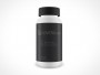 Blank Aspirin Pill Medicine Bottle PSD Cover Action