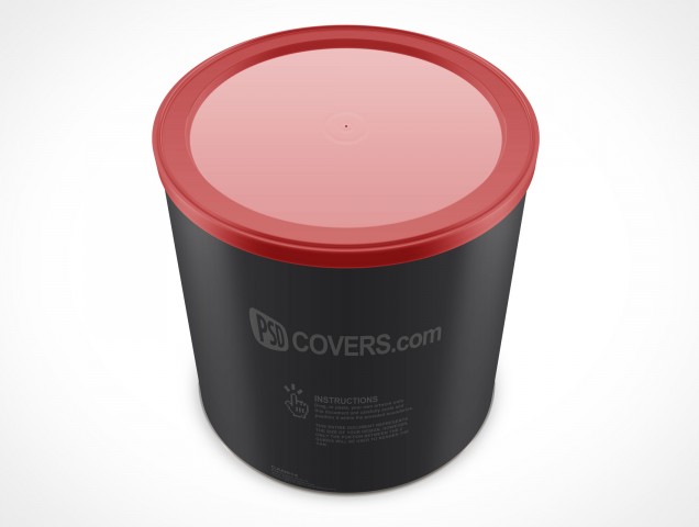 Canister Can Container PSD Canister Can Container PSD