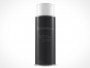 Blank Spray Can Mockup PSD Cover Action