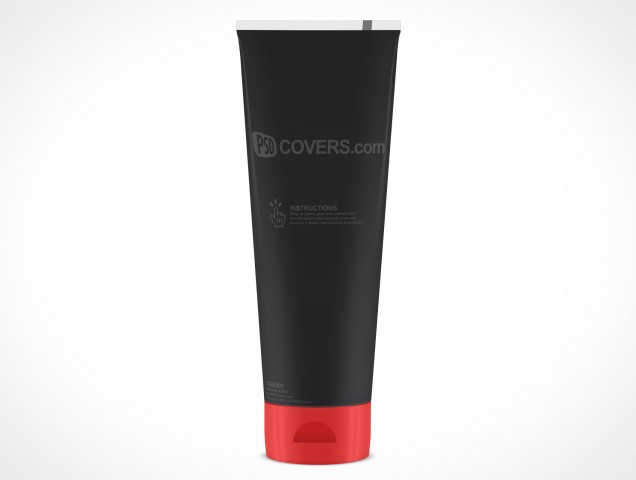 Blank Tube PSD Cover Action Lotion Cream