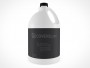 Blank Bleach Javel Bottle Cover Action PSD