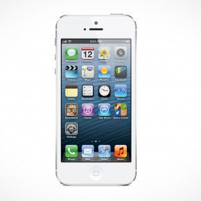 Apple iPhone 5 Retina Mockup PSD Cover Action