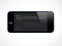Landscape iPhone 5 Retina Mockup PSD Cover Action