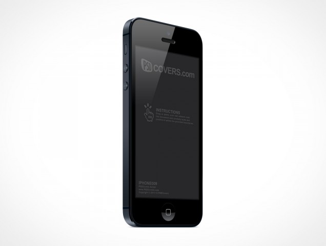 Apple iPhone 5 Retina Mockup PSD Cover Action Apple iPhone 5 Retina Mockup PSD Cover Action