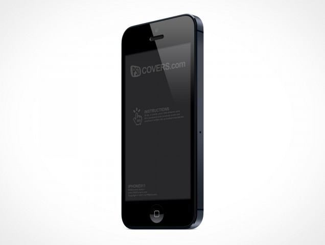 Apple iPhone 5 Retina Mockup PSD Cover Action Apple iPhone 5 Retina Mockup PSD Cover Action