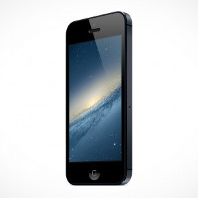 Apple iPhone 5 Retina Mockup PSD Cover Action