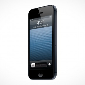 Apple iPhone 5 Retina Mockup PSD Cover Action