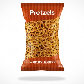 Paper Chip Bag PSD Mockup Cover Action