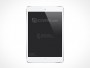 PSD Mockup White iPad Mini
