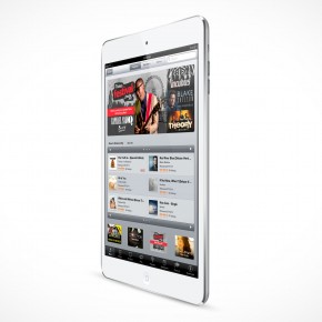 PSD Mockup White Angled iPad Mini