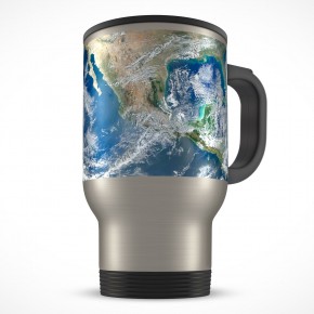Stainless Steel Mug 14oz Thermos PSD Cover Action