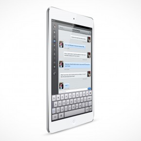 PSD Mockup White Angled iPad Mini