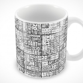 PSD Mockup Ceramic Mug Cover Action Template