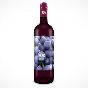 PSD Mockup Red Wine Bottle Cover Action