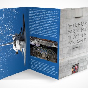 PSD Mockup 3 Panel Tri Fold Brochure Travel Tourism