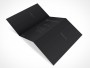 PSD Mockup 3 Panel Tri Fold Brochure Horizontal Flyer Leaflet 13x8.5
