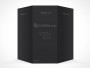 PSD Mockup 3 Panel Tri Fold Brochure Horizontal Flyer Leaflet 8.5x11