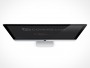 Apple iMac Cinema Display 27in PSD Mockup Action