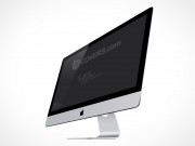 IMAC005 Apple iMac Cinema Display 27in PSD Mockup Action