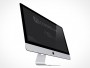 Apple iMac Cinema Display 27in PSD Mockup Action