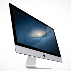 Apple iMac Cinema Display 27in PSD Mockup Action