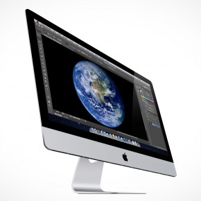Apple iMac Cinema Display 27in PSD Mockup Action