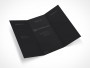 PSD Mockup 3 Panel Tri Fold Brochure Horizontal Flyer Leaflet 8.5x11