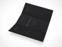 PSD Mockup 3 Panel Tri Fold Brochure Horizontal Flyer Leaflet 8.5x11