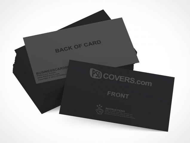 PSD Mockup Template Business Card Corporate