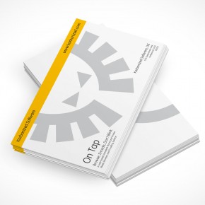 PSD Mockup Template Business Card Stack