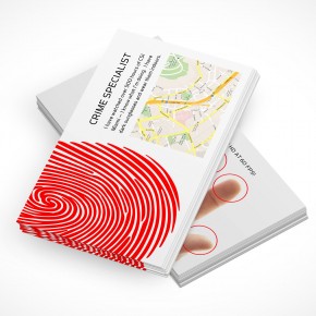 PSD Mockup Template Business Card Stack