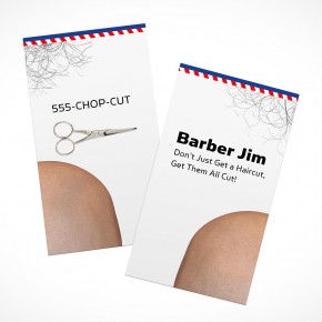 PSD Mockup Template Vertical Business Card Stack