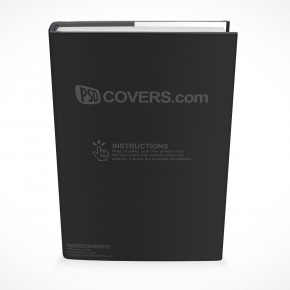 PSD Mockup Hardcover Hardback Book Novel