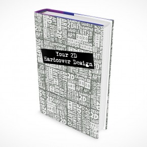 PSD Mockup Hardcover Hardbook Cover Novel