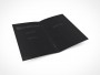 Pamphlet PSD Mock-Up Centerfold Bifold Cover Action Freebie