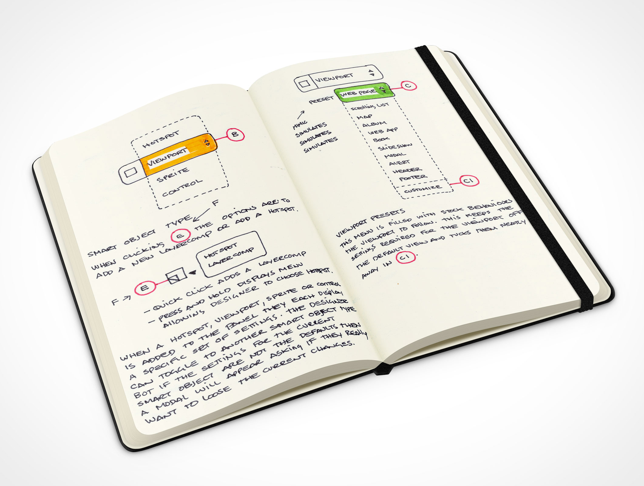 NOTEBOOK002 • Market Your PSD Mockups for notebook