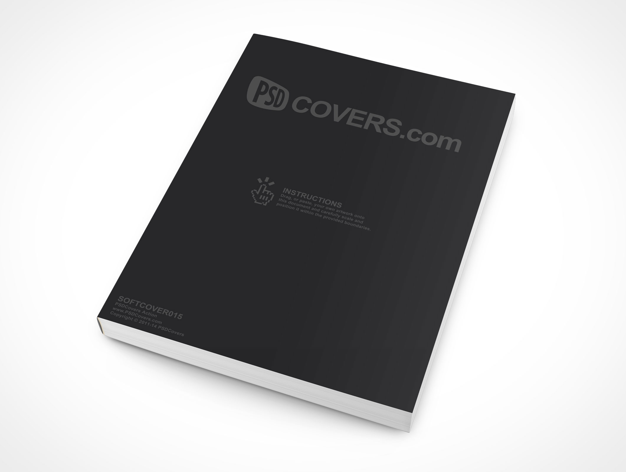 Download SOFTCOVER015 • Market Your PSD Mockups for softcover PSD Mockup Templates