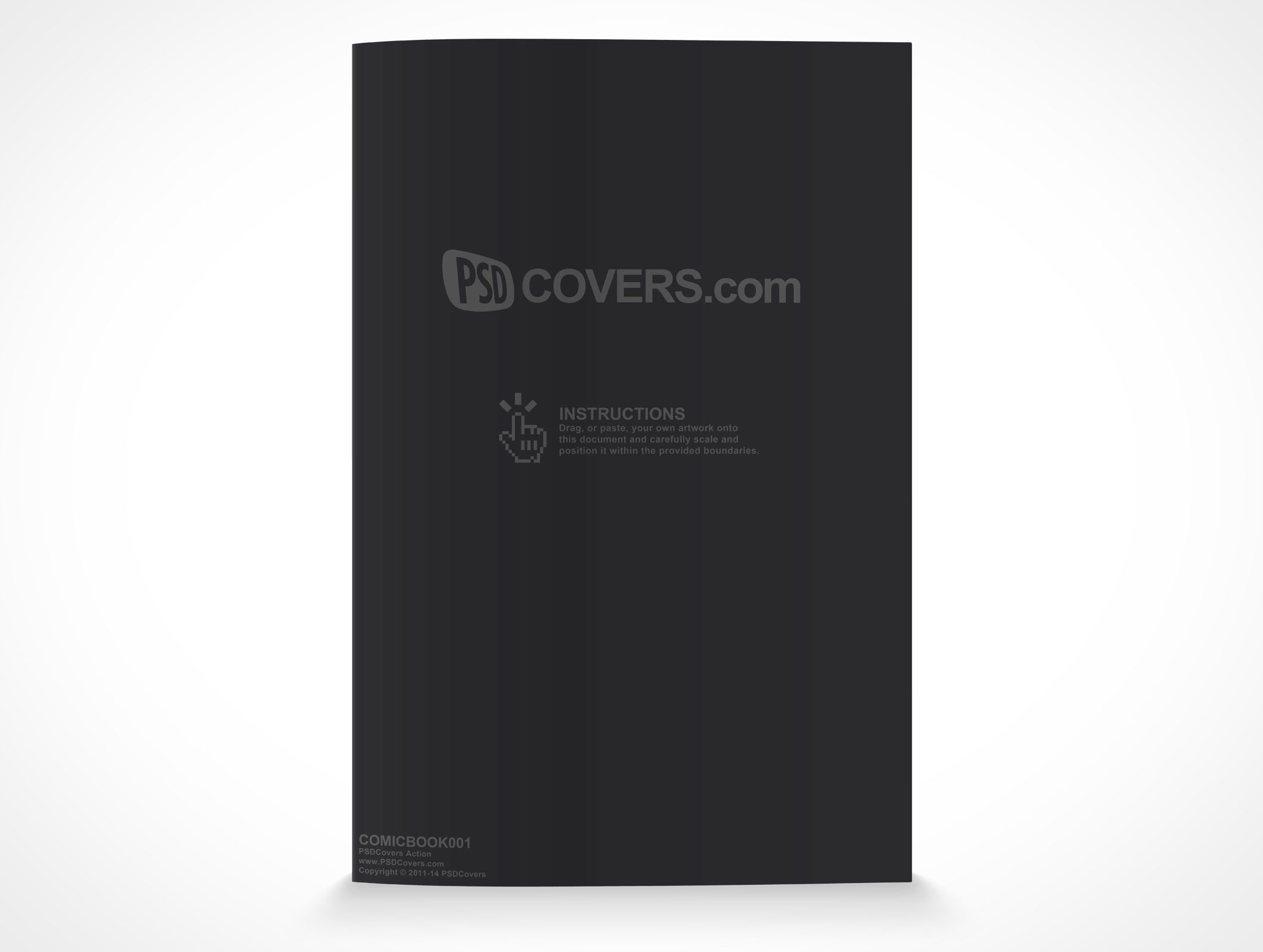 COMICBOOK001 • Market Your PSD Mockups for comic