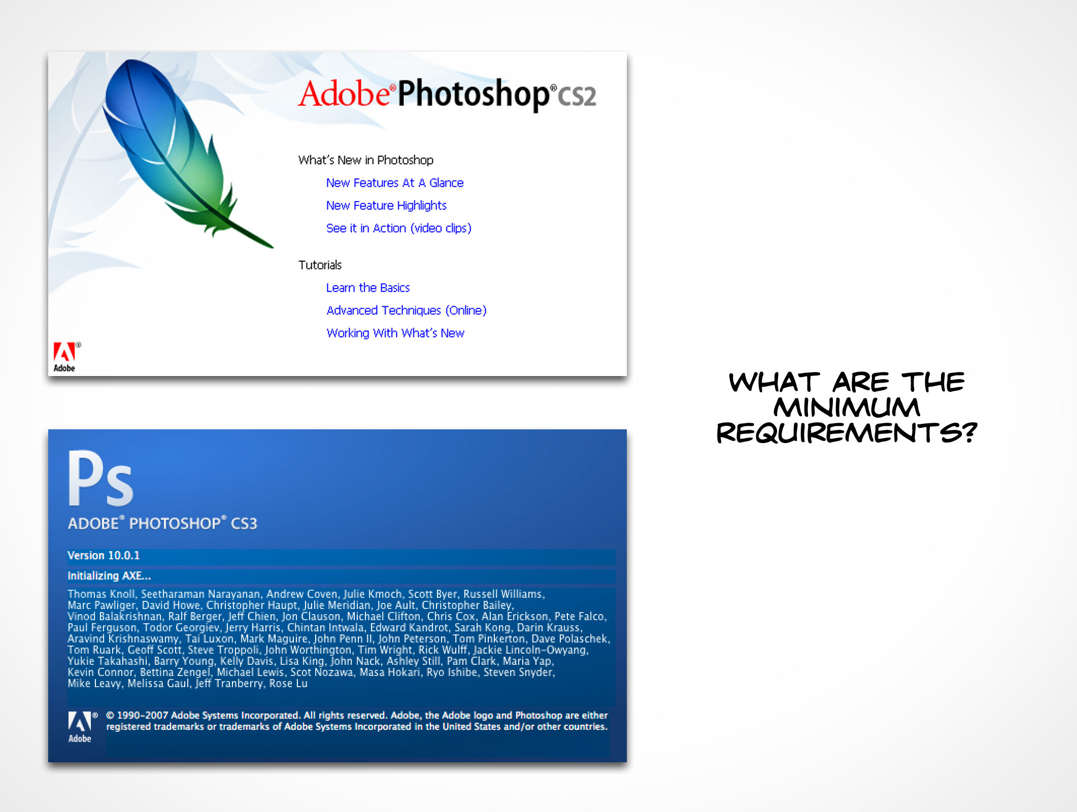 adobe photoshop cs system requirements