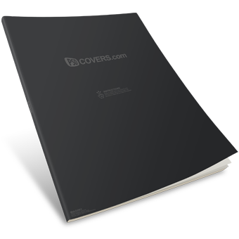 PSD Mockup product shot of partially standing magazine