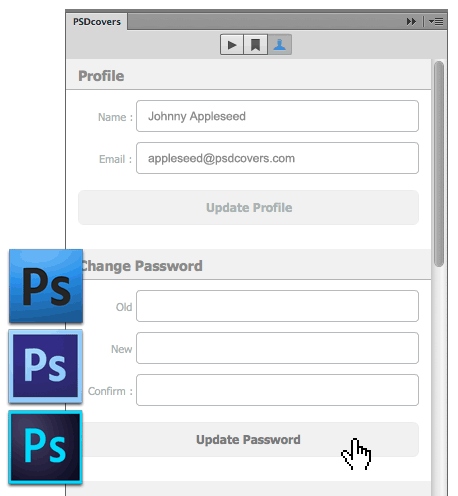 PSDCovers Photoshop Plugin Compatibility